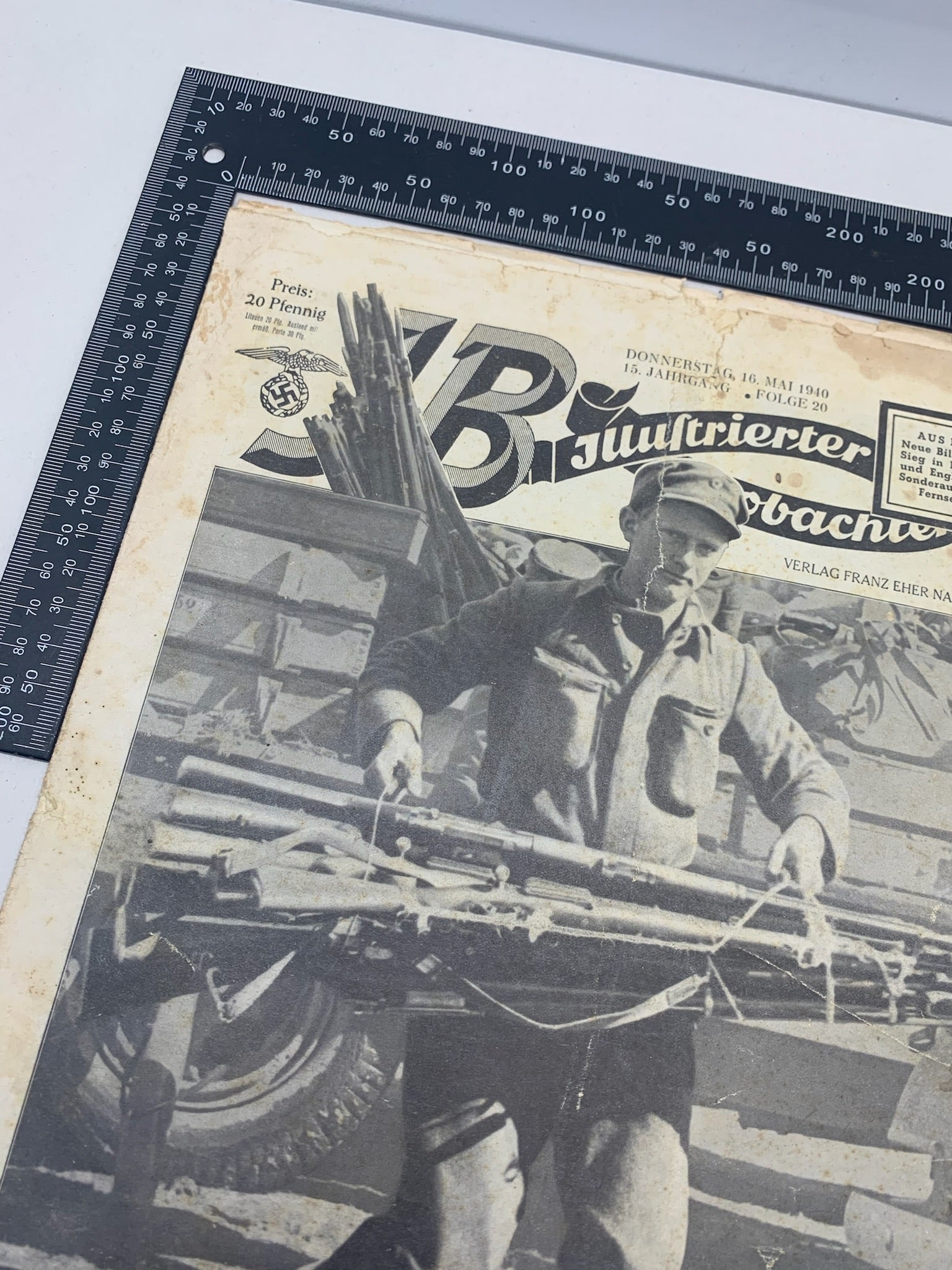 JB Juustrierter Beobachter NSDAP Magazine Original WW2 German - 16th May 1940 - The Militaria Shop