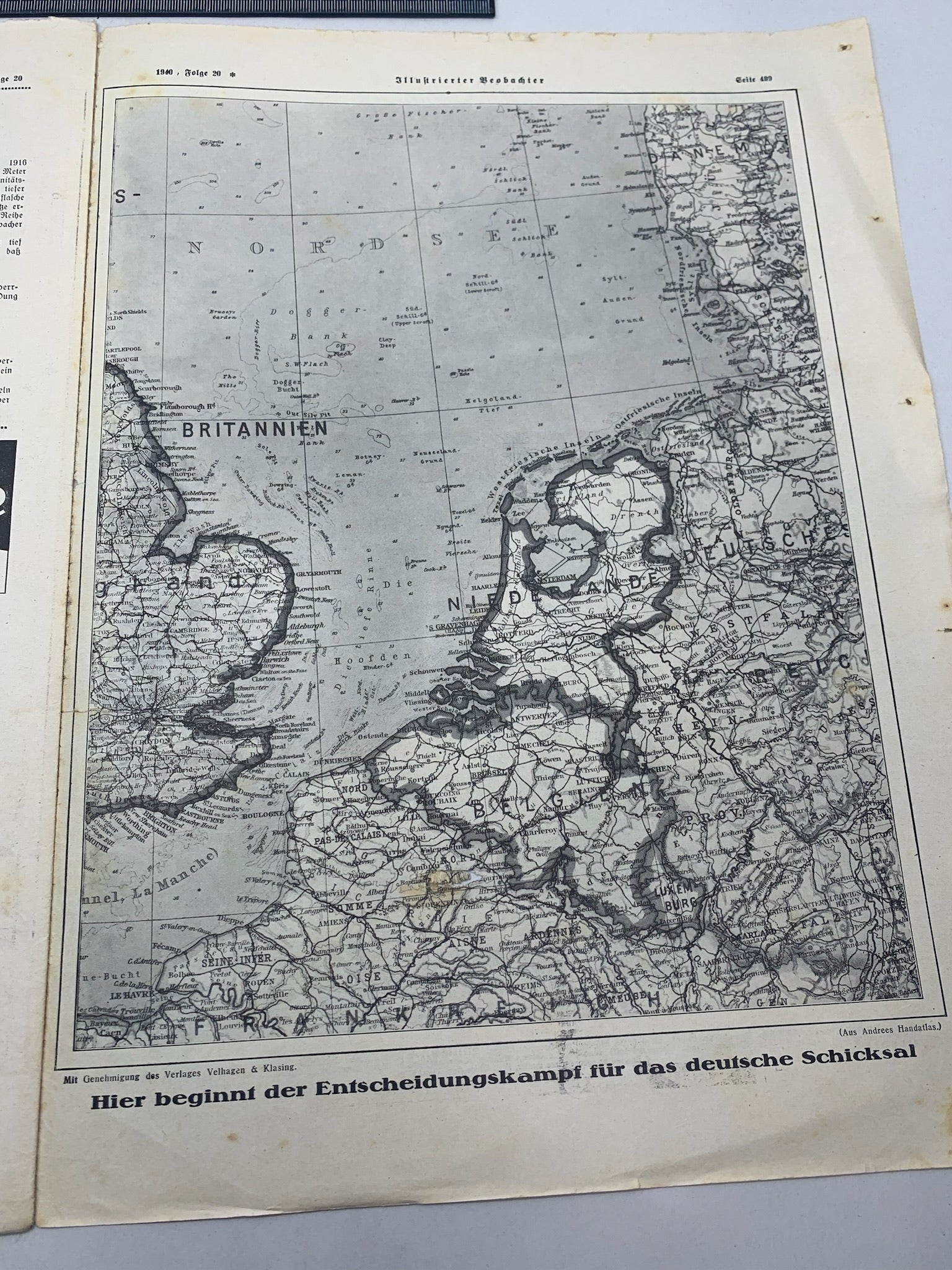JB Juustrierter Beobachter NSDAP Magazine Original WW2 German - 16th May 1940 - The Militaria Shop