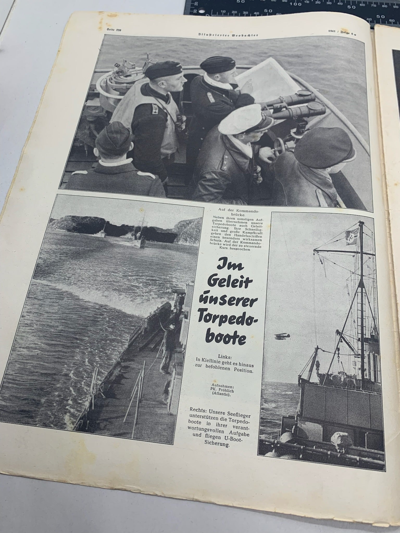 JB Juustrierter Beobachter NSDAP Magazine Original WW2 German - 20th February 1941 - The Militaria Shop