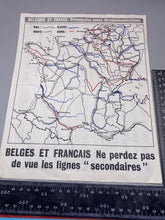Lade das Bild in den Galerie-Viewer, Interesting Original WW2 Belgium / Dutch Propaganda Leaflet aimed at local Workers
