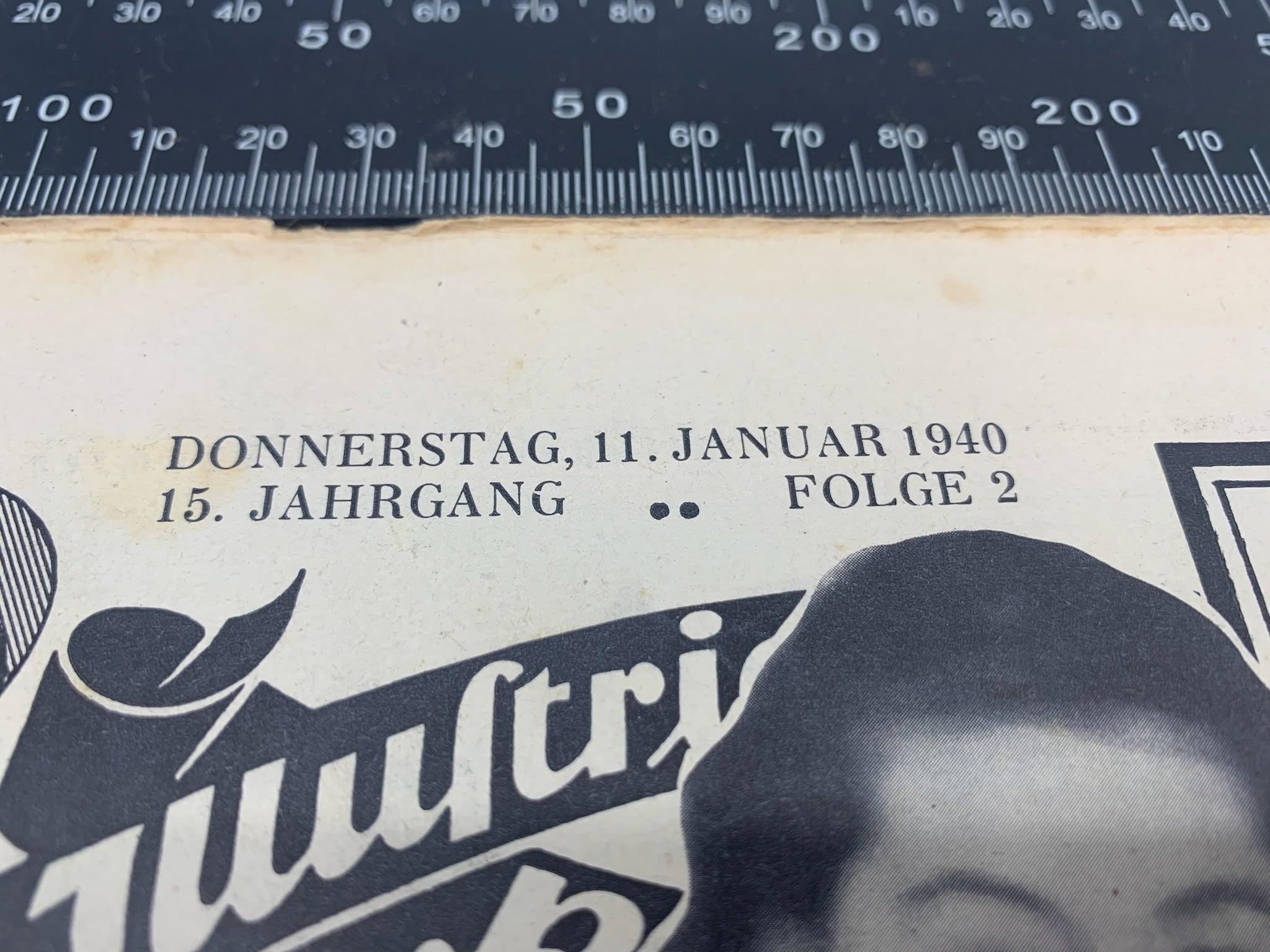 JB Juustrierter Beobachter NSDAP Magazine Original WW2 German - 11th January 1940 - The Militaria Shop