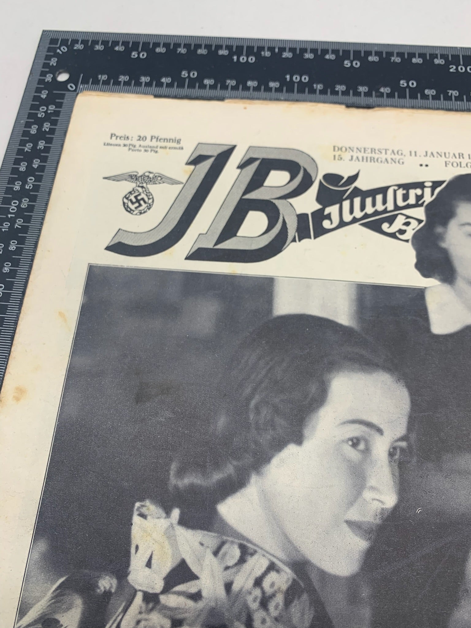JB Juustrierter Beobachter NSDAP Magazine Original WW2 German - 11th January 1940 - The Militaria Shop