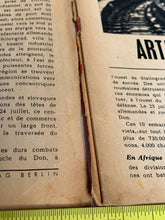 Load image into Gallery viewer, Original WW2 German Signal Magazine in French - September 1942
