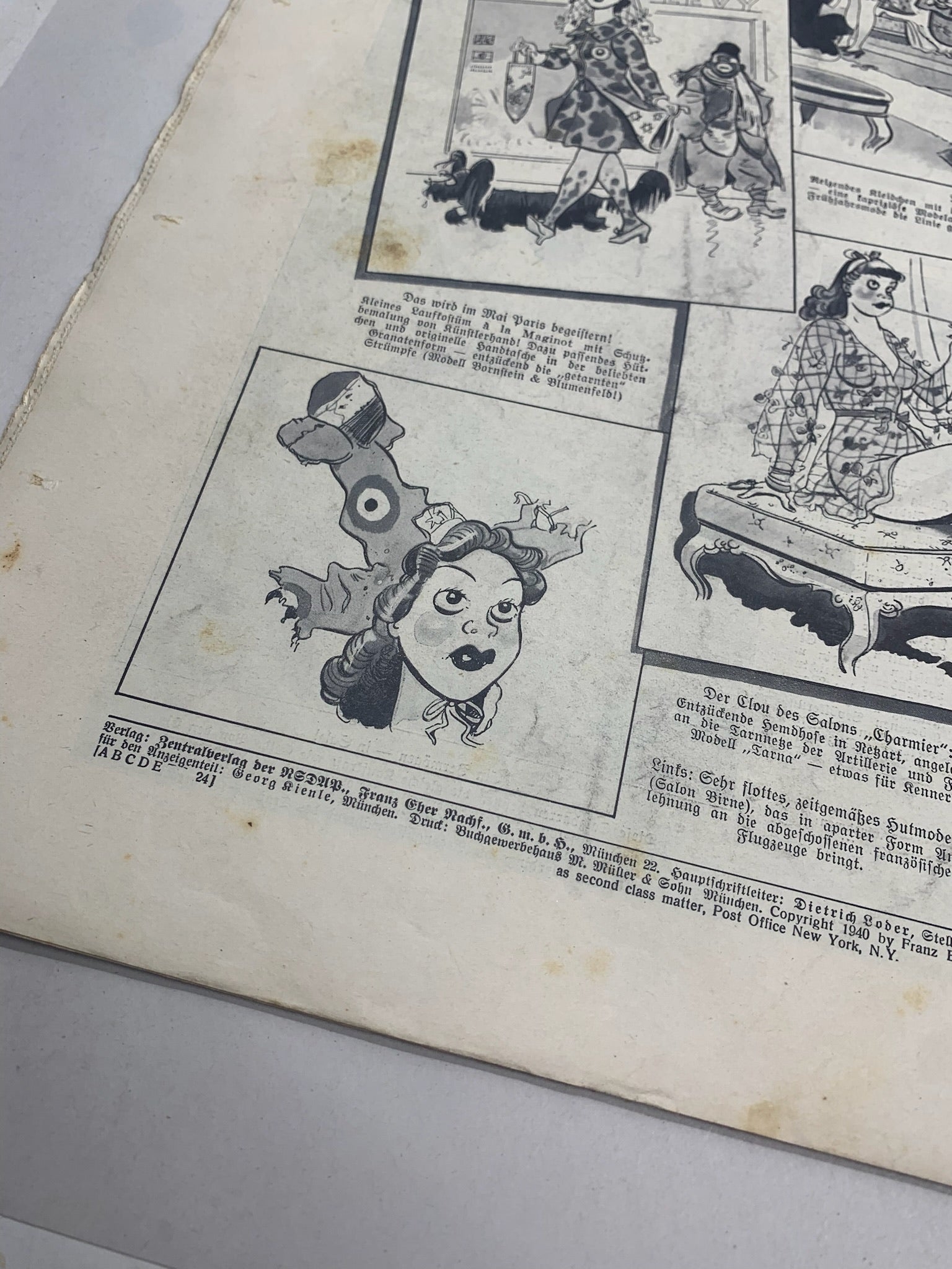 JB Juustrierter Beobachter NSDAP Magazine Original WW2 German - 11th January 1940 - The Militaria Shop