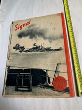 Load image into Gallery viewer, Original French Language WW2 German Signal Magazine - October 1942
