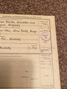 Interesting WW2 German Der Abnenpass. Contains a lot of interesting information. - The Militaria Shop