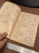 Interesting WW2 German Der Abnenpass. Contains a lot of interesting information. - The Militaria Shop