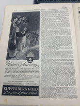 Load image into Gallery viewer, JB Juustrierter Beobachter NSDAP Magazine Original WW2 German - 18th January 1940
