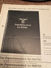 Charger l&#39;image dans la galerie, An interesting WW2 German NSDAP advertising information sheet / pamphlet.
