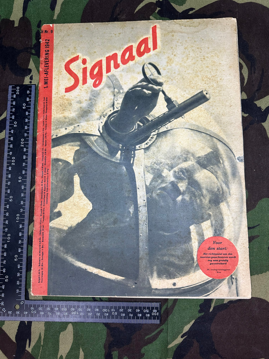 Original WW2 German Signaal Propaganda Magazine - 1st May 1942 - The Militaria Shop