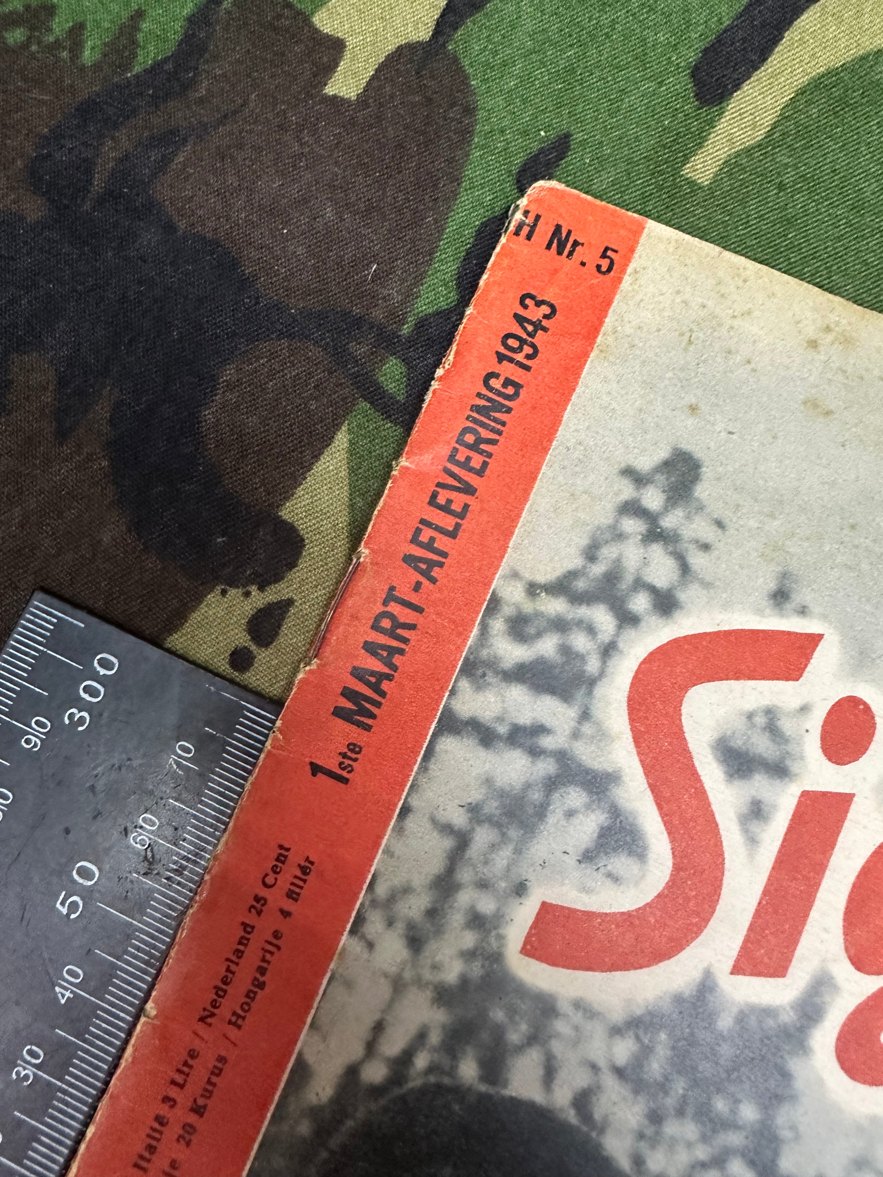 Original WW2 German Signaal Propaganda Magazine - 1st March 1943 - The Militaria Shop