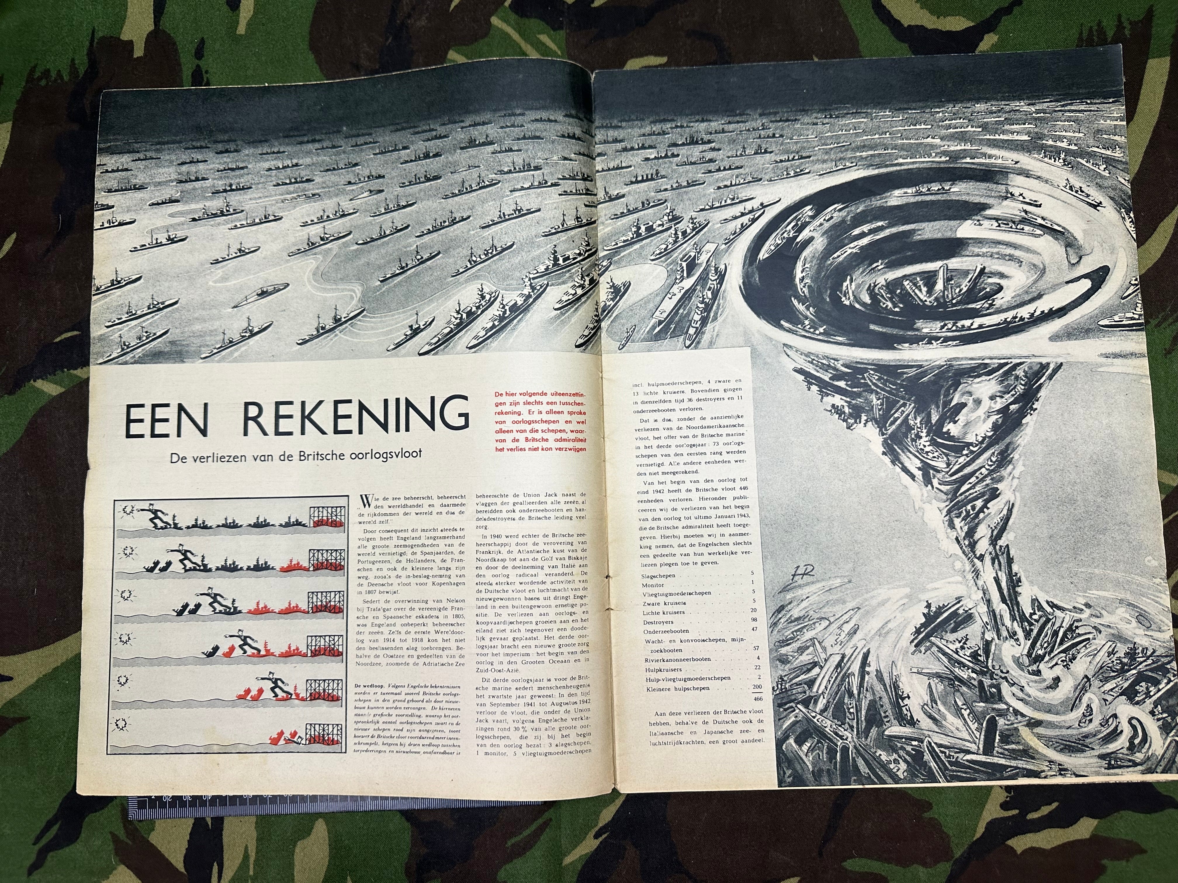 Original WW2 German Signaal Propaganda Magazine - 1st March 1943 - The Militaria Shop