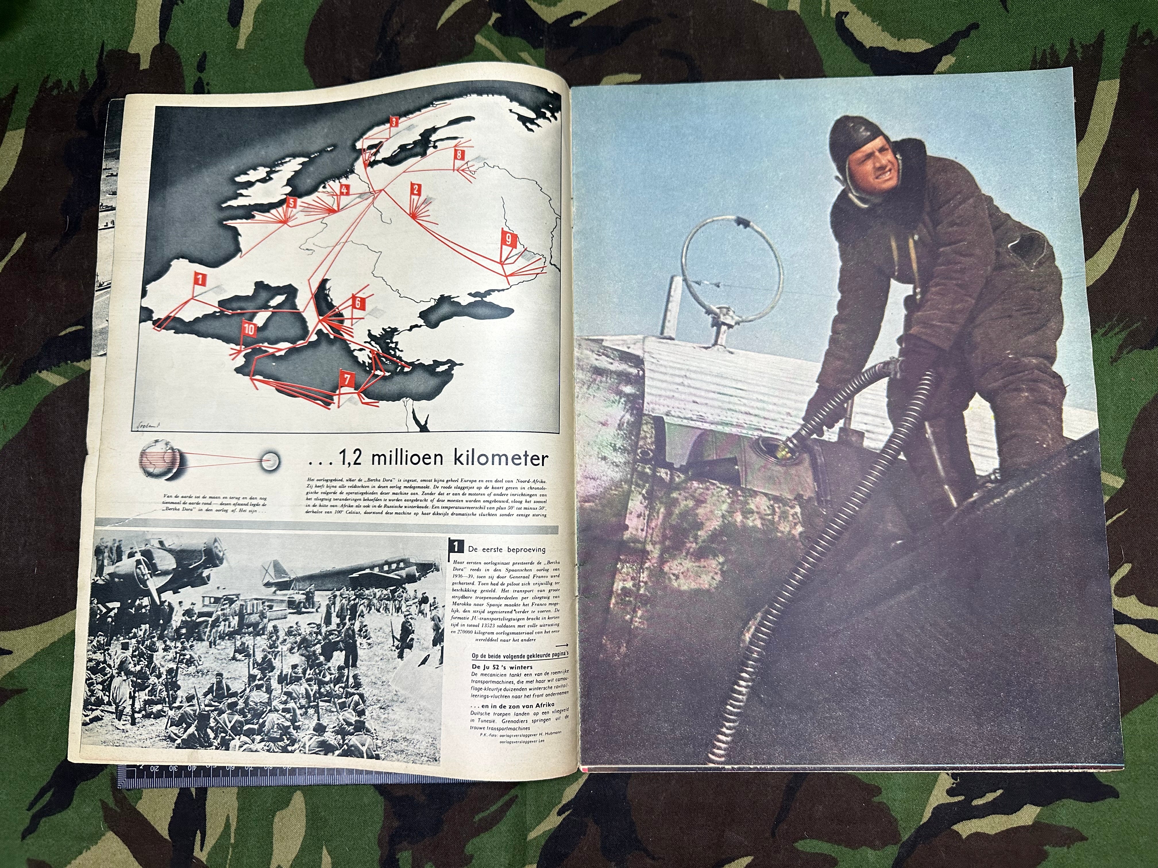 Original WW2 German Signaal Propaganda Magazine - 1st March 1943 - The Militaria Shop