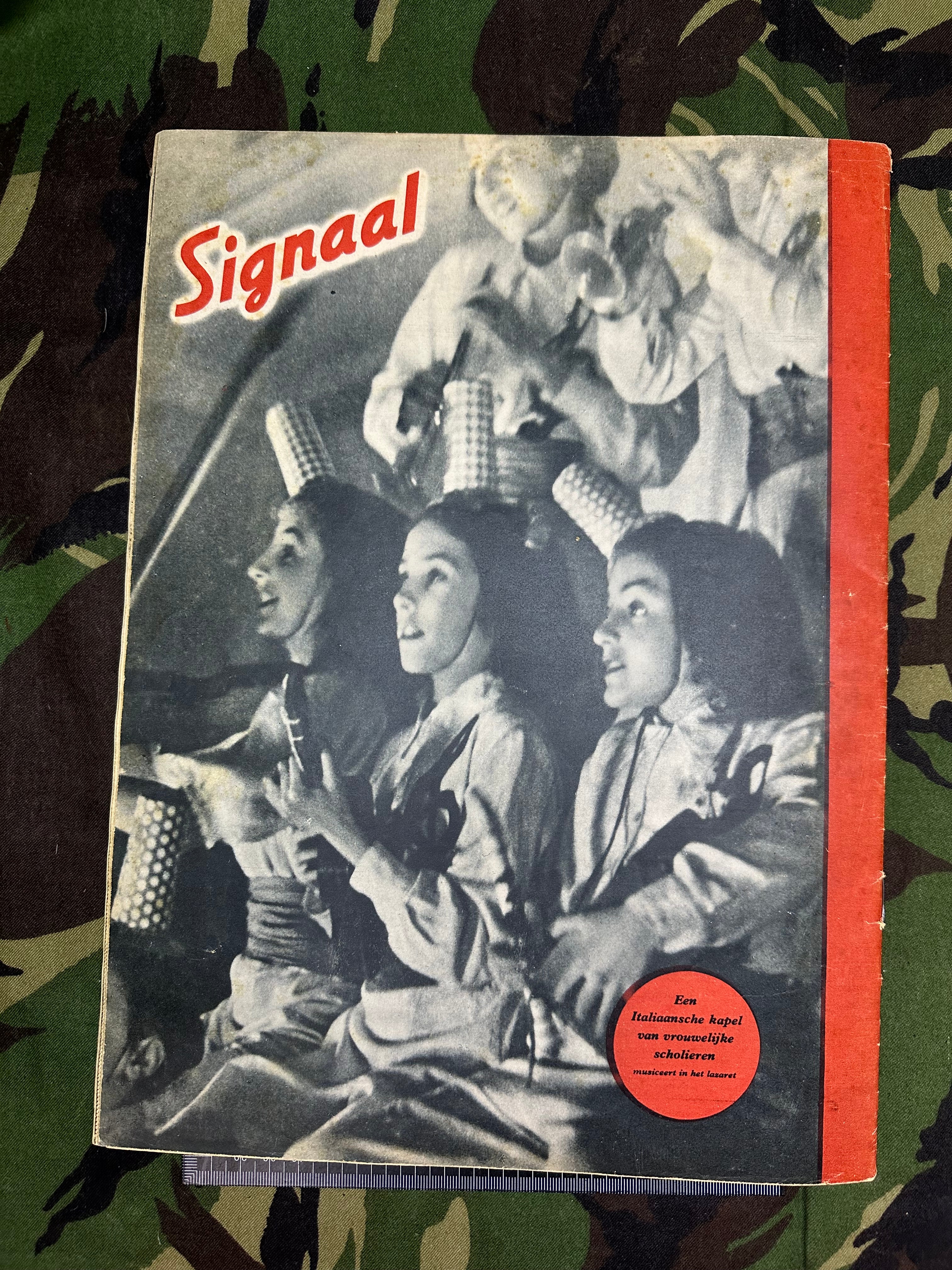Original WW2 German Signaal Propaganda Magazine - 1st March 1943 - The Militaria Shop