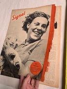 Original French Language WW2 German Signal Magazine - April 1942 - The Militaria Shop