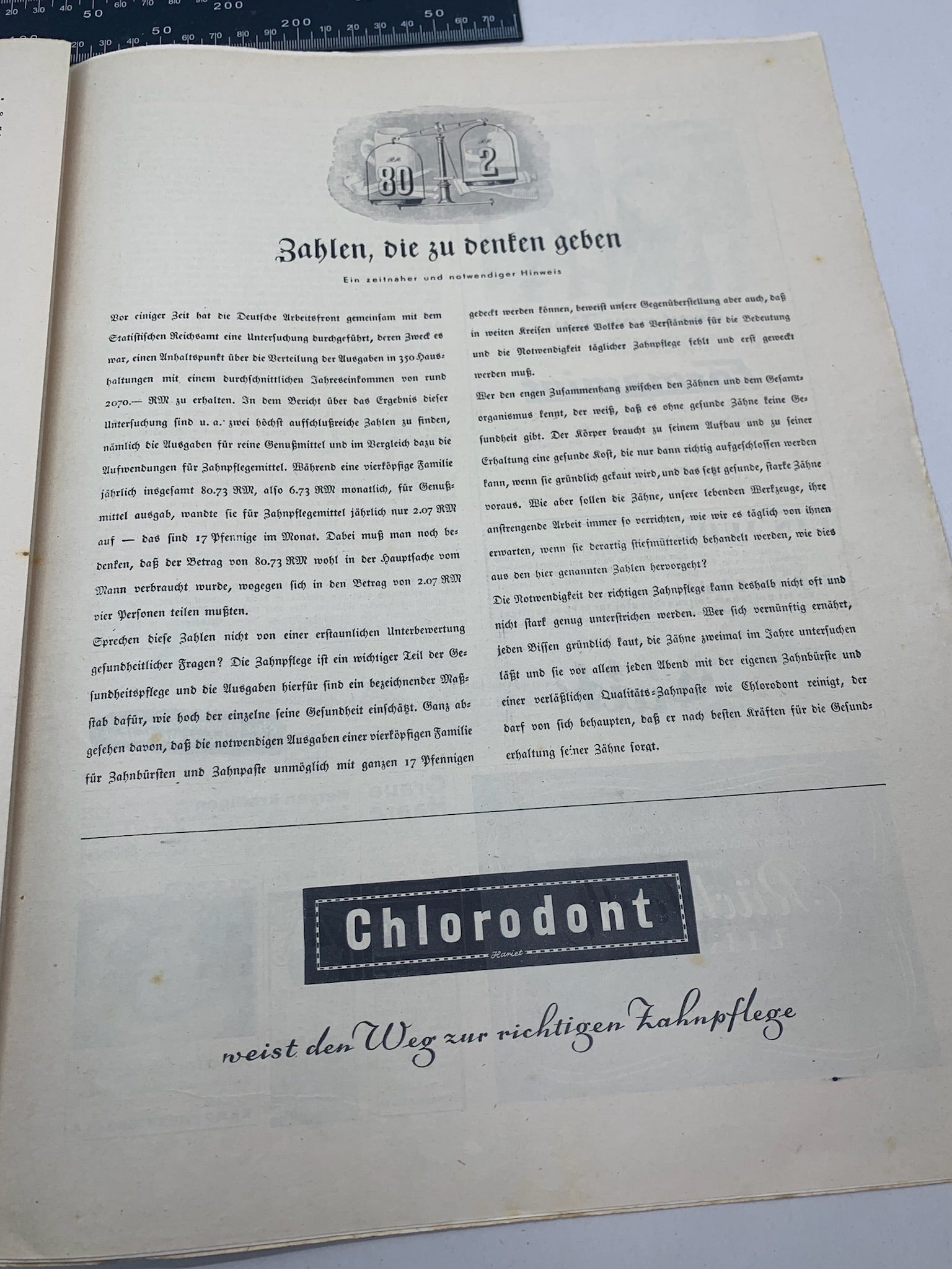 JB Juustrierter Beobachter NSDAP Magazine Original WW2 German - 7th March 1940 - The Militaria Shop