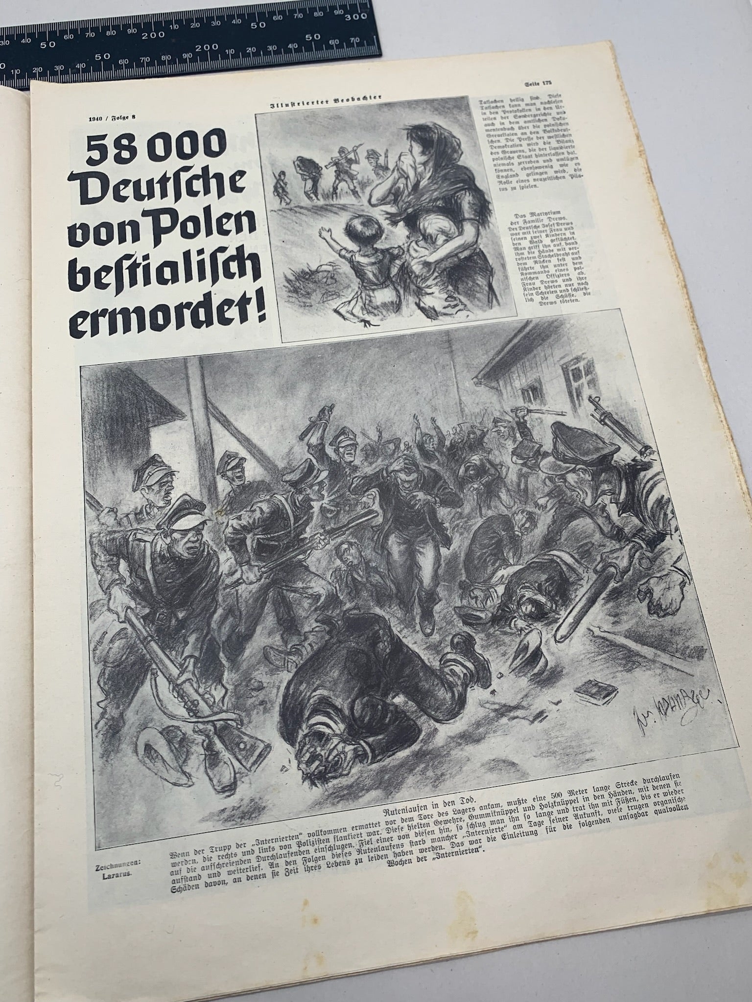 JB Juustrierter Beobachter NSDAP Magazine Original WW2 German - 22nd February 1940 - The Militaria Shop
