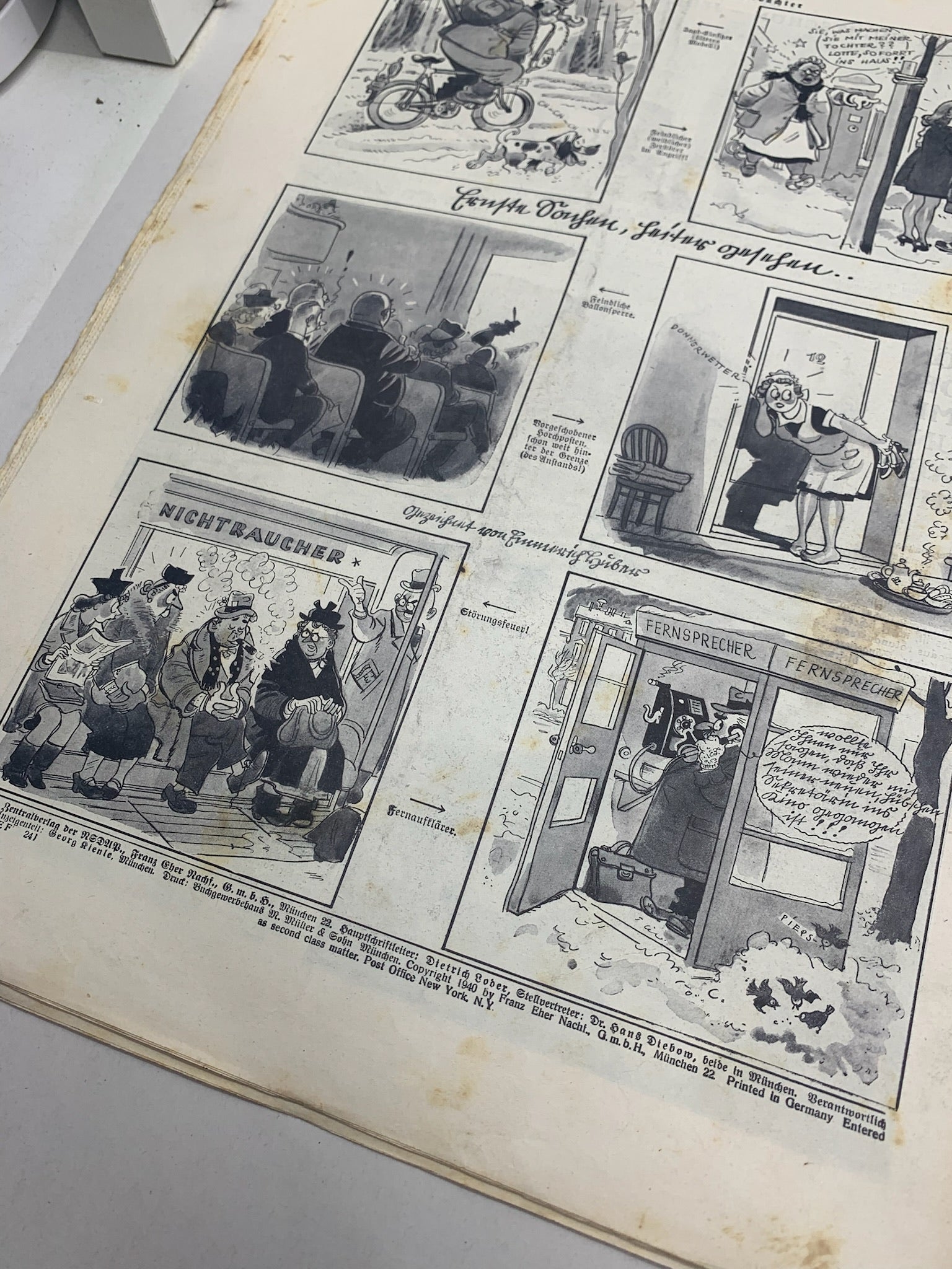 JB Juustrierter Beobachter NSDAP Magazine Original WW2 German - 22nd February 1940 - The Militaria Shop
