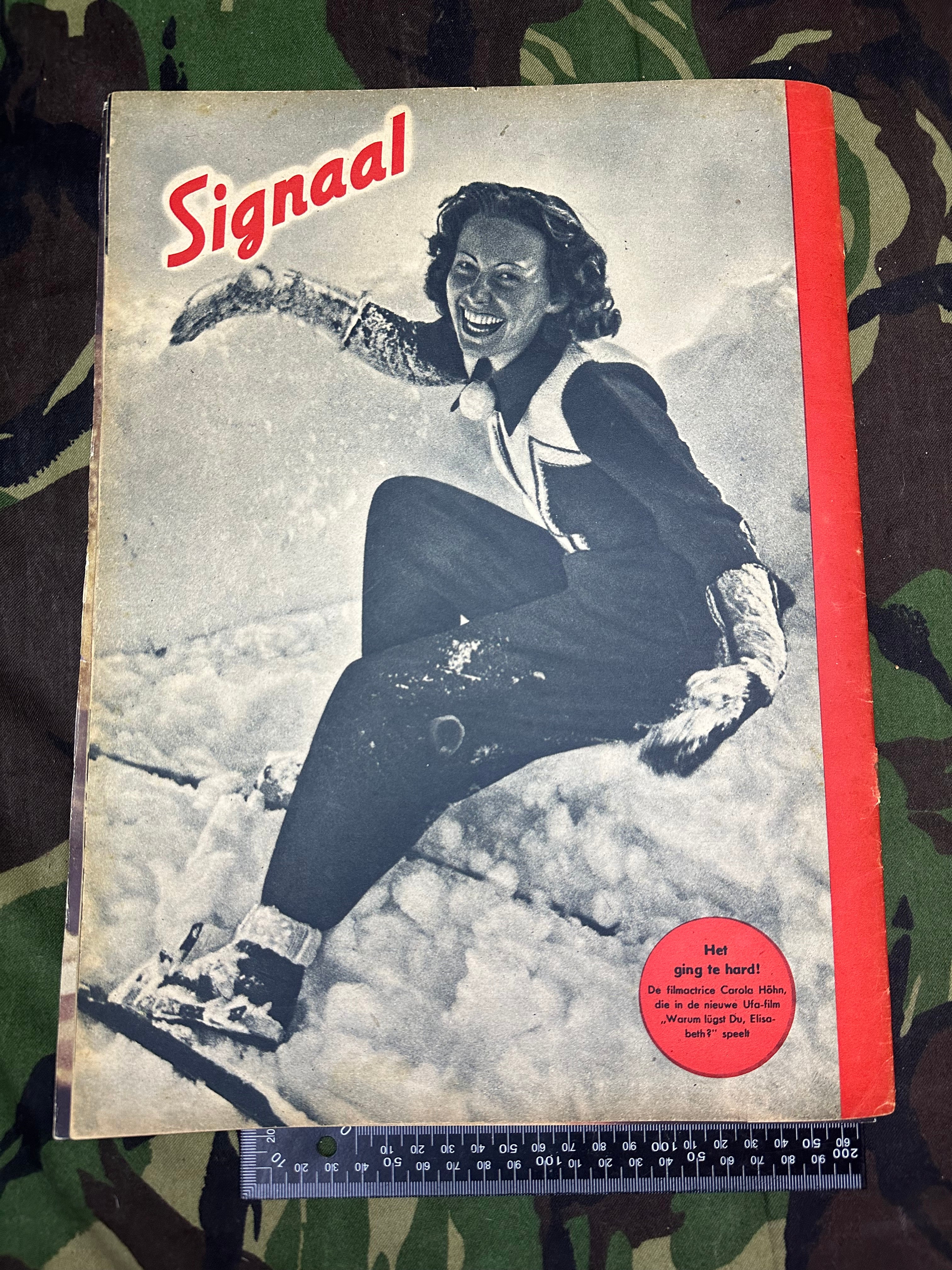 Original WW2 German Signal Propaganda Magazine - 1st December 1943 - The Militaria Shop