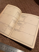 Load image into Gallery viewer, Third Reich Ahnen Pass (Family Tree Book) in good condition. With stamps and information.
