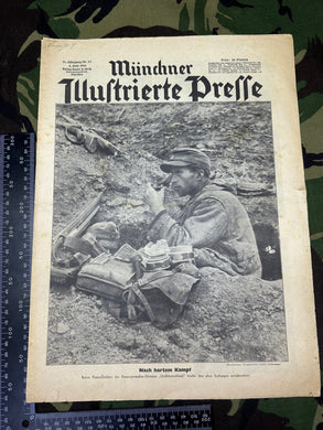 Original WW2 German Munich Illustrated Propaganda Magazine - 8th June 1944 - The Militaria Shop