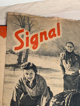 Load image into Gallery viewer, Original French Language WW2 German Signal Magazine - February 1942
