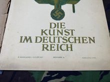 Load image into Gallery viewer, Original WW2 German Third Reich. 1944 Edition Of Art In The German Empire
