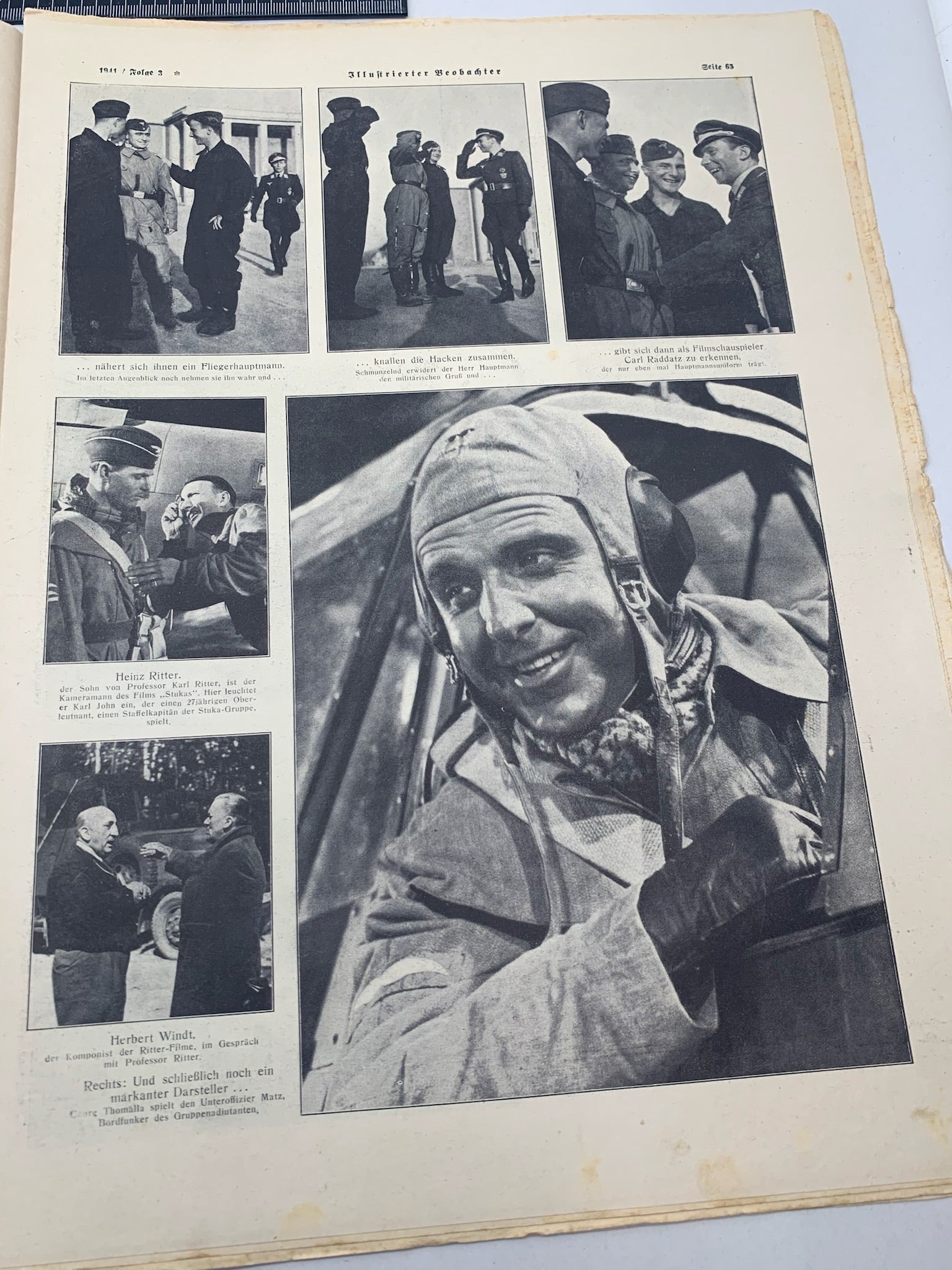 JB Juustrierter Beobachter NSDAP Magazine Original WW2 German - 16th January 1941 - The Militaria Shop