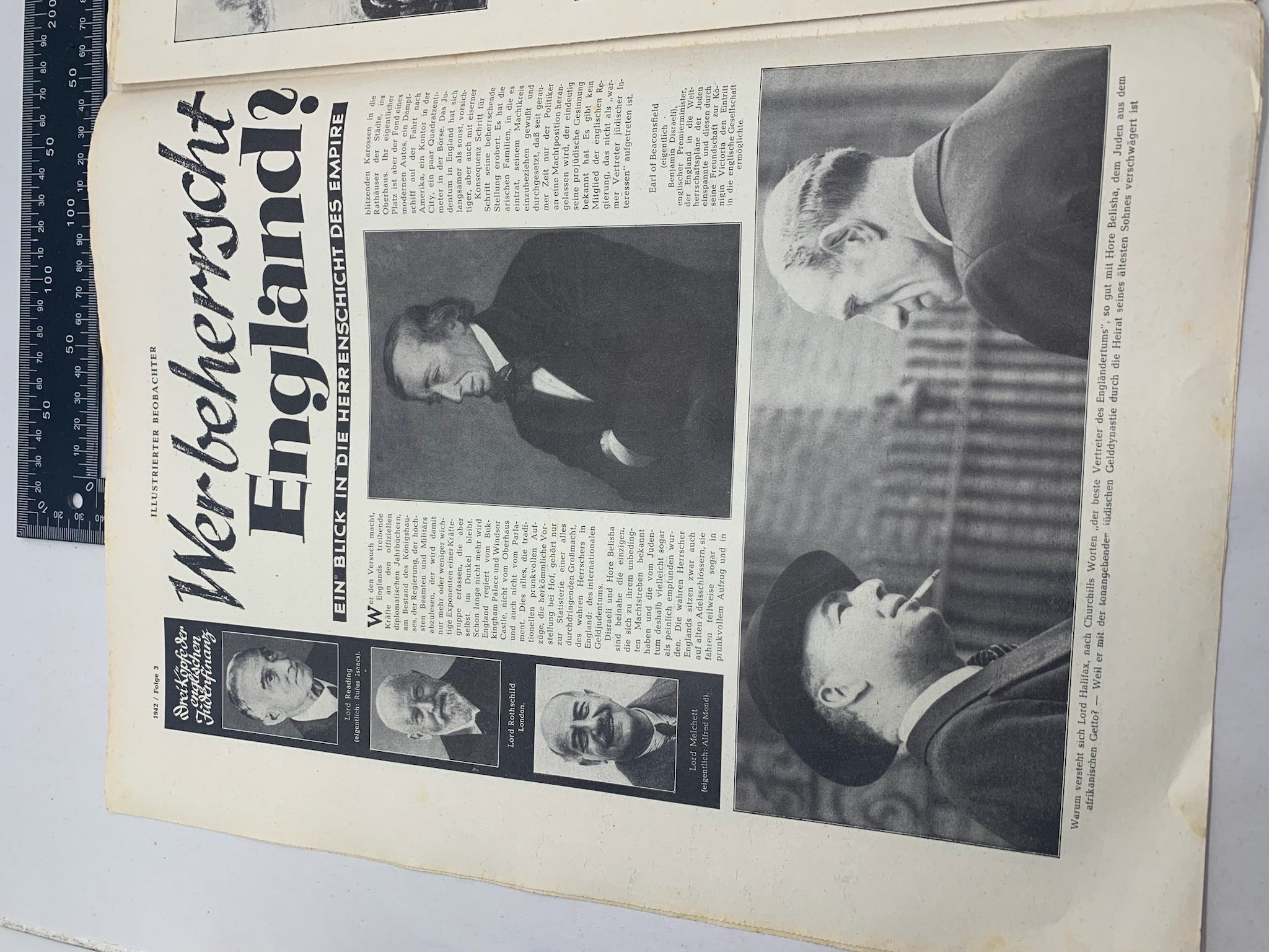 JB Juustrierter Beobachter NSDAP Magazine Original WW2 German - 15th January 1942 - The Militaria Shop