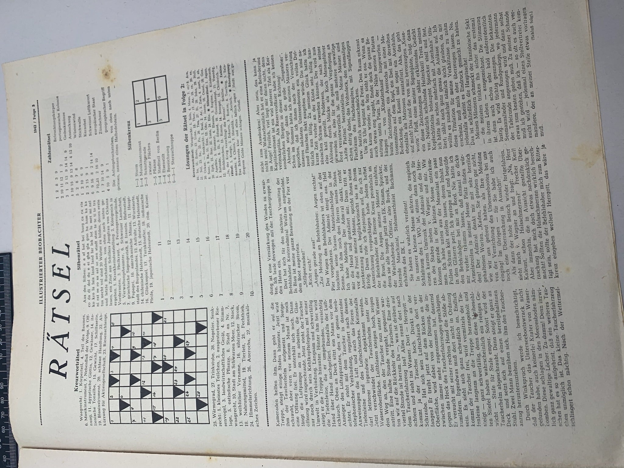 JB Juustrierter Beobachter NSDAP Magazine Original WW2 German - 15th January 1942 - The Militaria Shop