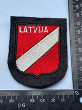 Charger l&#39;image dans la galerie, WW2 German SS Latvian Volunteers Shield
