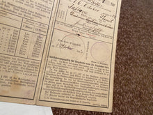 Charger l&#39;image dans la galerie, WW1 / WW2 era German passes and paperwork from different times.
