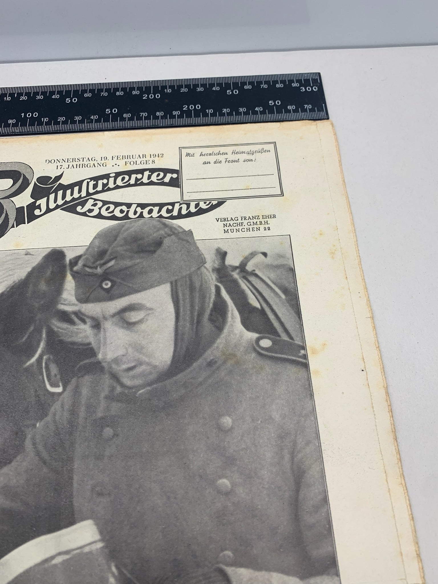 JB Juustrierter Beobachter NSDAP Magazine Original WW2 German - 19th February 1942 - The Militaria Shop