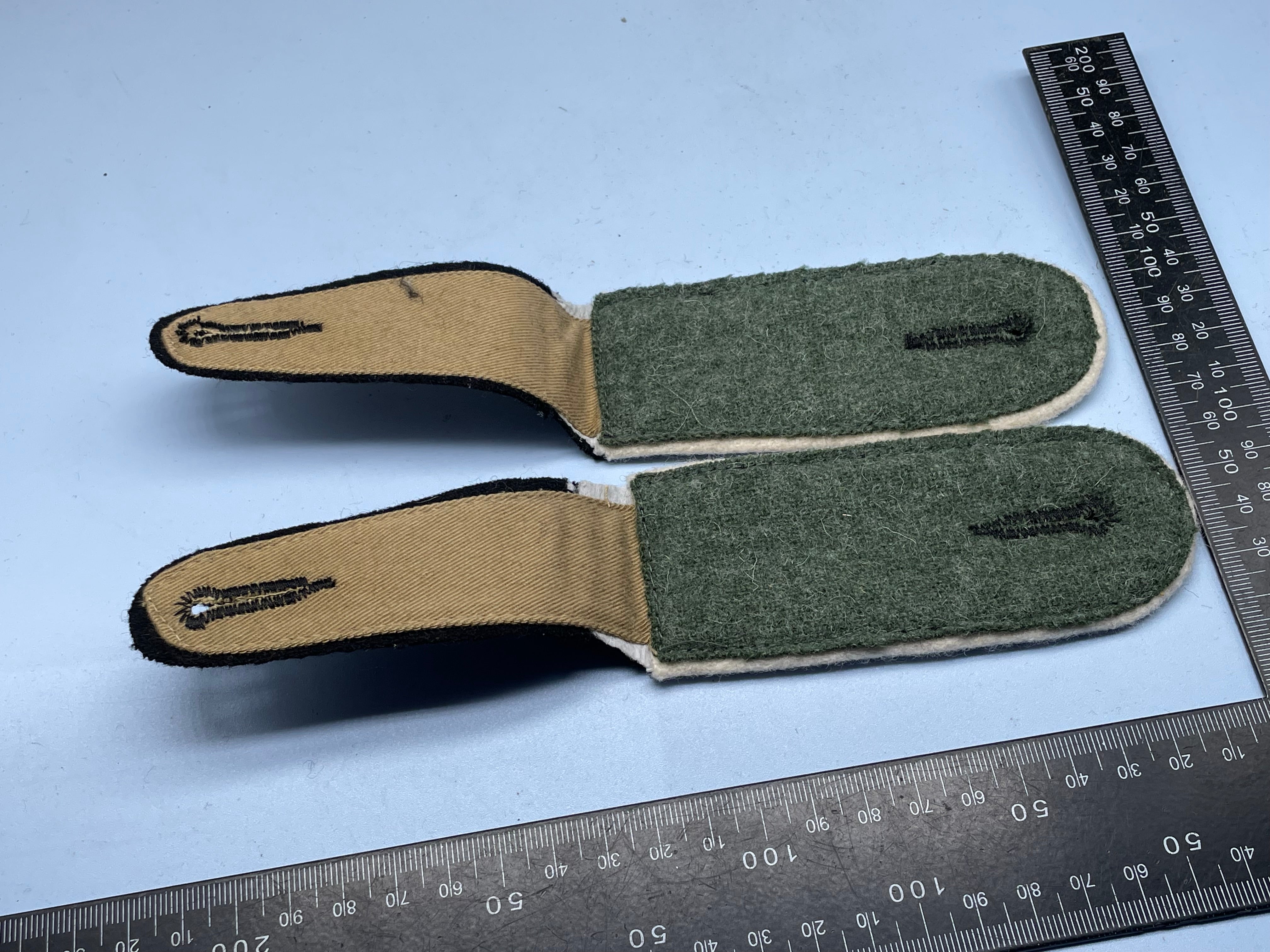 Pair of WW2 German Gross Deutschland Shoulder boards - The Militaria Shop