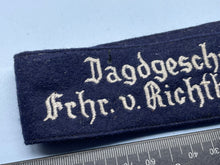 Charger l&#39;image dans la galerie, German Luftwaffe Geschwader Richthofen Cuff Title
