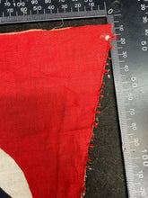 Charger l'image dans la galerie, Original WW2 German NSDAP Pennant Flag - Size 39cm x 22cm - The Militaria Shop

