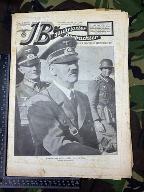 JB Juustrierter Beobachter NSDAP Magazine Original WW2 German - 19th October 1939 - The Militaria Shop