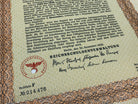 Original WW2 German Government Treasury Loan Bill 100 Reichmarks - The Militaria Shop