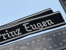 Charger l&#39;image dans la galerie, WW2 German SS Prinz Eugen Cuff Title
