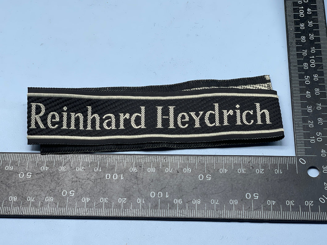 WW2 German SS Reinhard Hydrich Cuff Title
