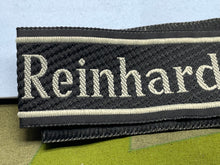 Charger l&#39;image dans la galerie, WW2 German SS Reinhard Hydrich Cuff Title
