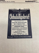 Interesting WW2 German Paper Page Advert. 1937 Dated. - The Militaria Shop