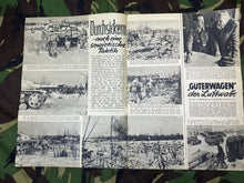 Charger l&#39;image dans la galerie, Original WW2 German Army Die Wehrmacht Propaganda Magazine - 24th February 1943 - The Militaria Shop
