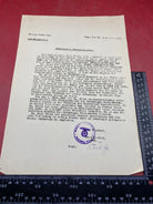 Interesting WW2 German paper and letter dated 1934. - The Militaria Shop