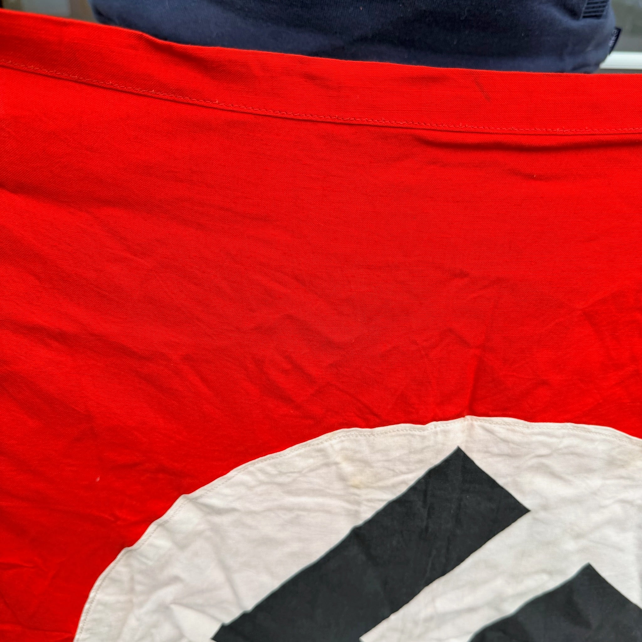 Original WW2 German Army Vehicle Identification Flag - Size 92cm x 76cm - The Militaria Shop