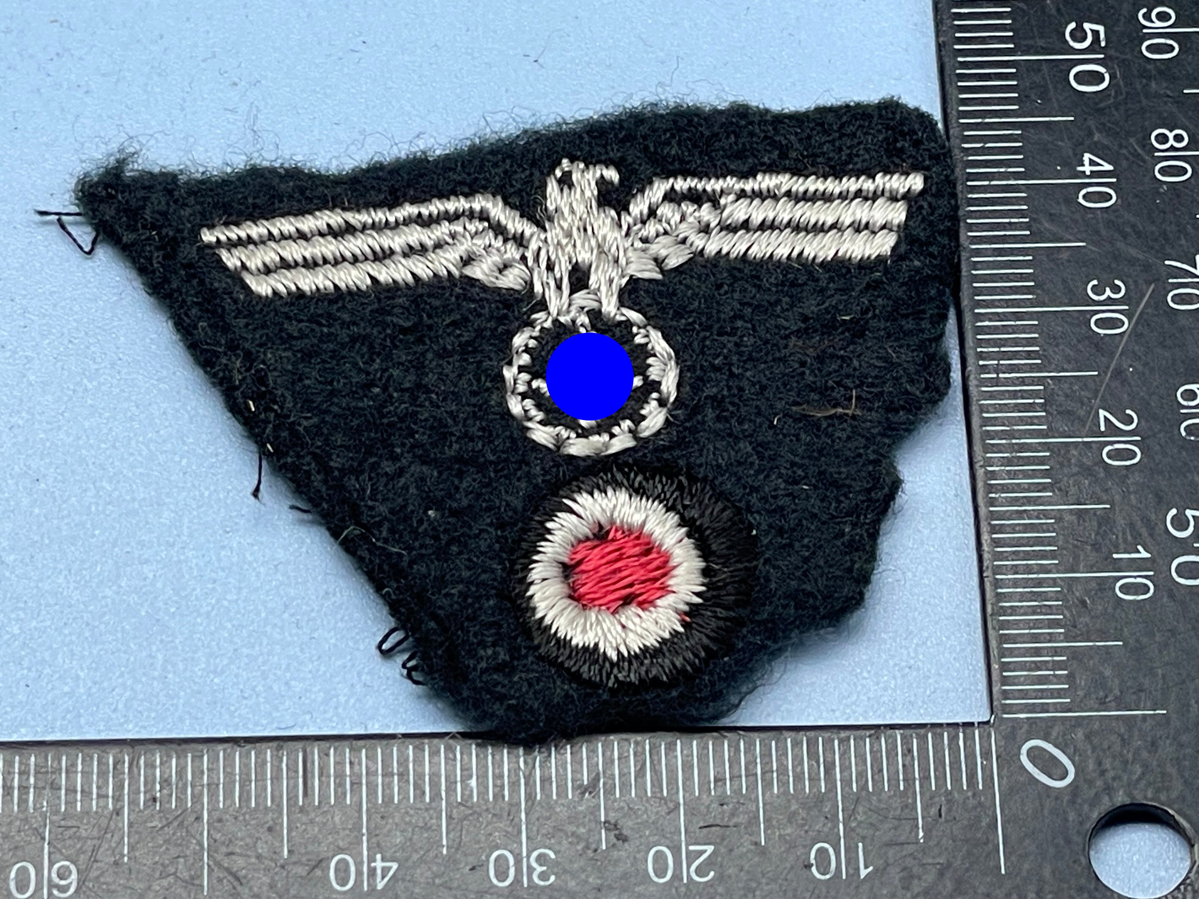 WW2 German SS Cap Insignia - The Militaria Shop