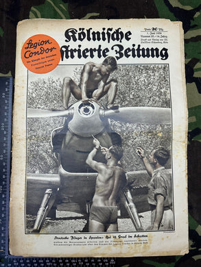 Original WW2 German Propaganda Magazine - 1st June 1939 - The Militaria Shop