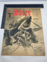 Charger l&#39;image dans la galerie, Der Adler Luftwaffe Magazine Original WW2 German - 10th February 1942
