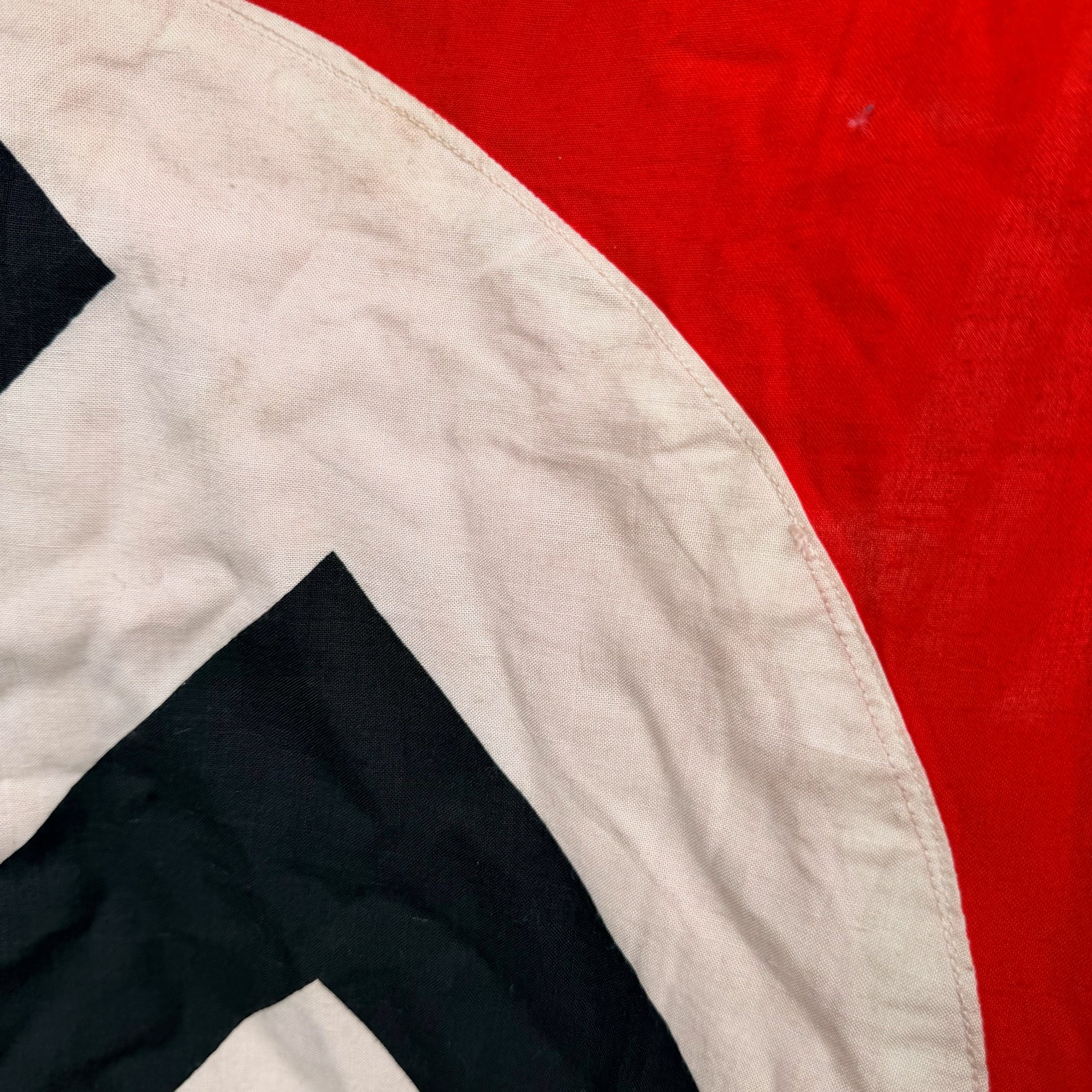 Original WW2 German Army Vehicle Identification Flag - Size 92cm x 76cm - The Militaria Shop