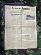Original WW2 German Party Deutsche Zeitung Political Newspaper - 24th November 1943 - The Militaria Shop